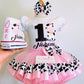 Cow Outfit TuTu - Traje Tutu vaca
